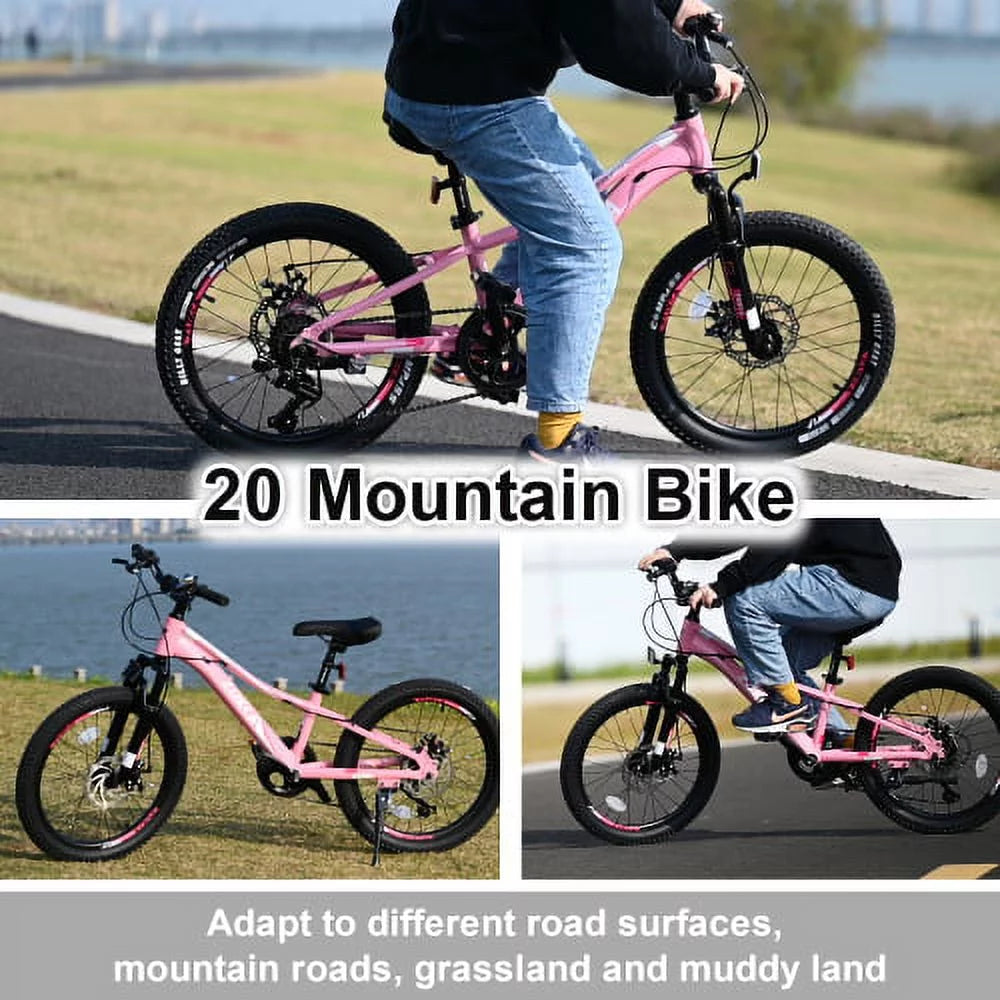 20 inch 7 Speed Aluminum Alloy Girls Mountain Bike V7748