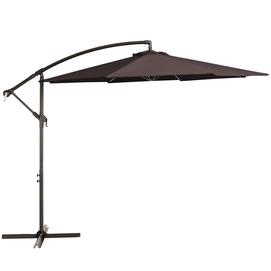 10' Outdoor Hanging Offset Cantilever Umbrella Q870