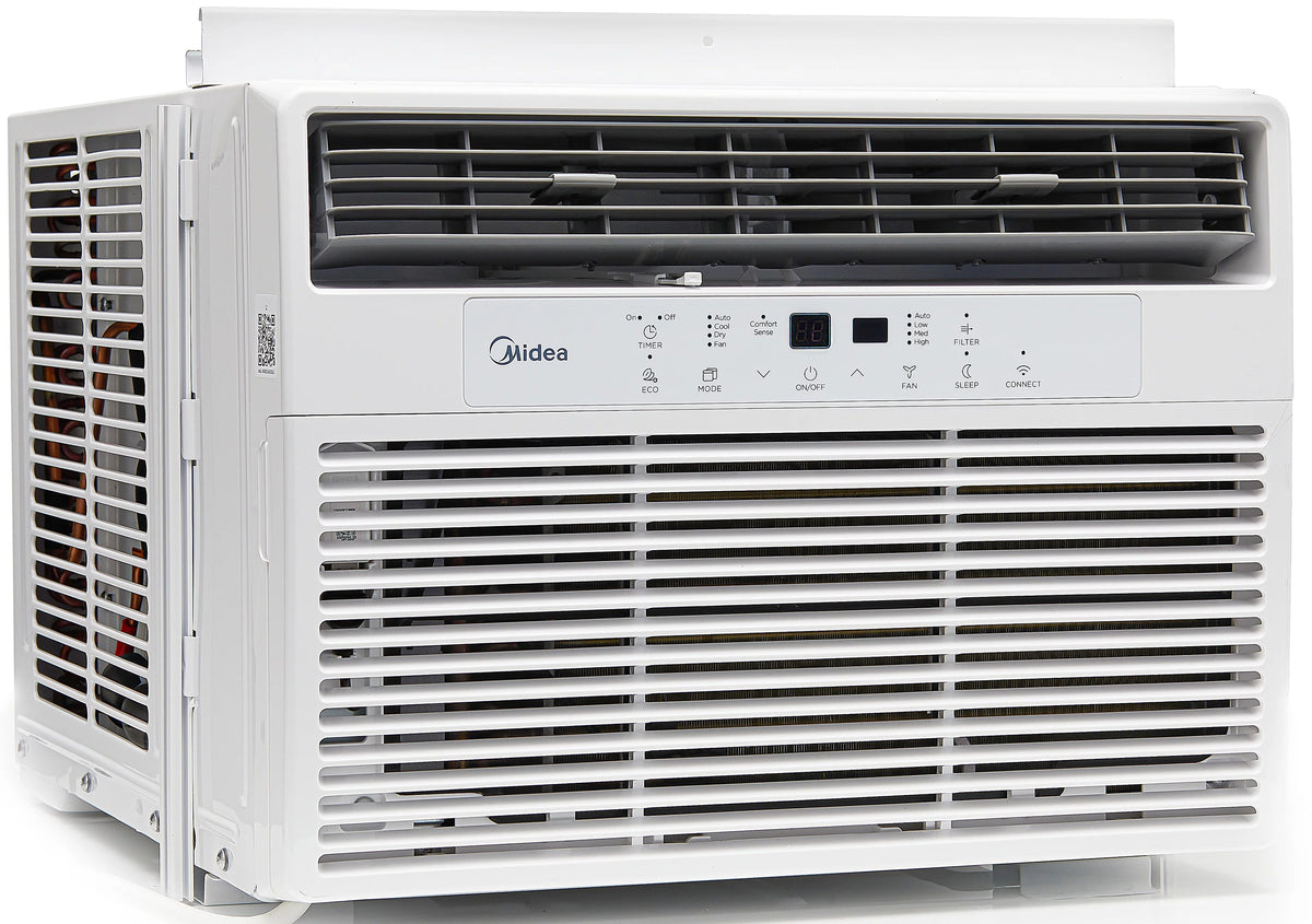 12,000 BTU 115V Smart Window Air Conditioner with Remote, White Y210182