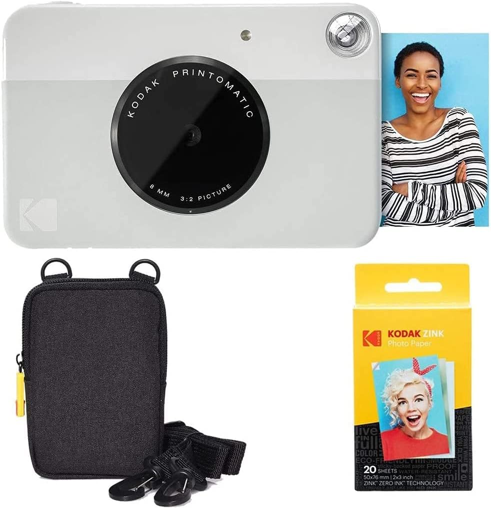 Instant Camera + Zink Paper + Case K16630