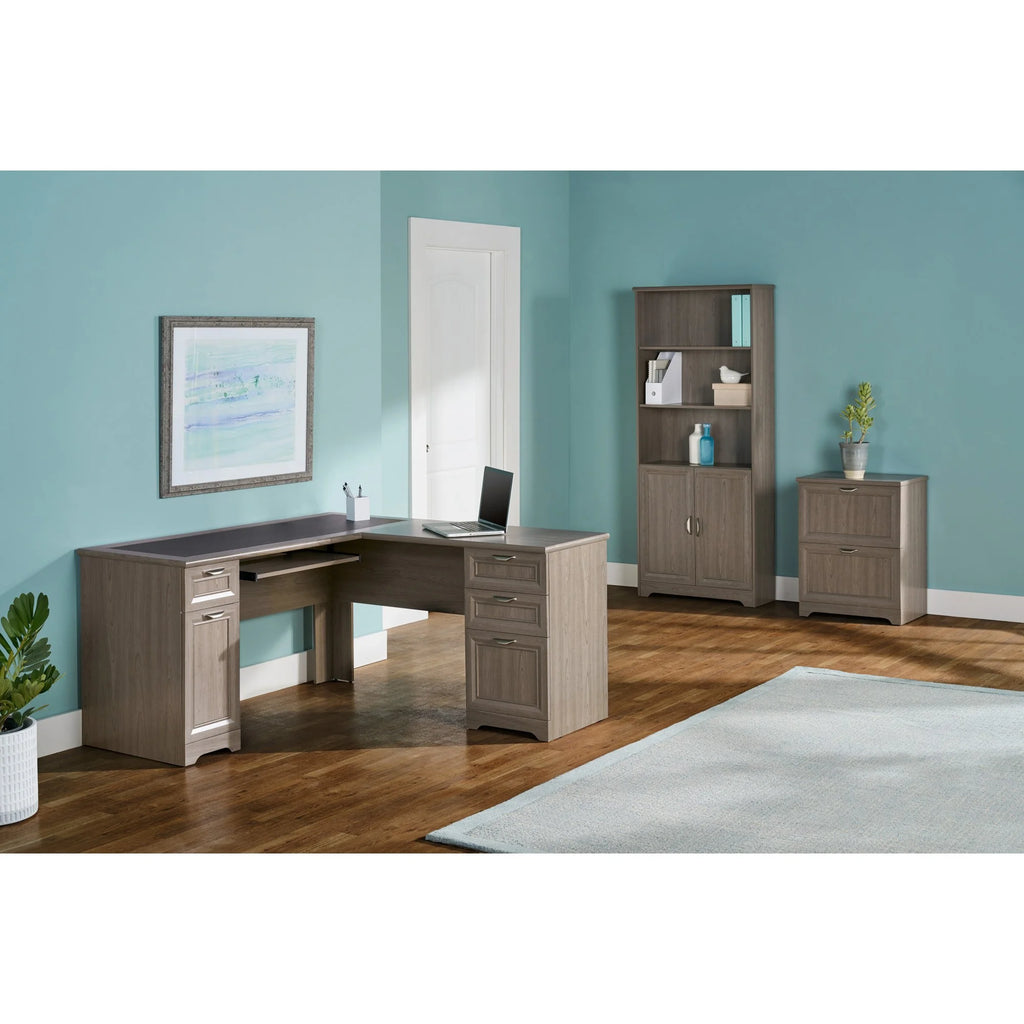 Gray L-Shape Corner Desk M894