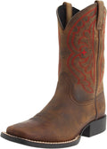Distressed Brown Kids Quickdraw Boots T4232