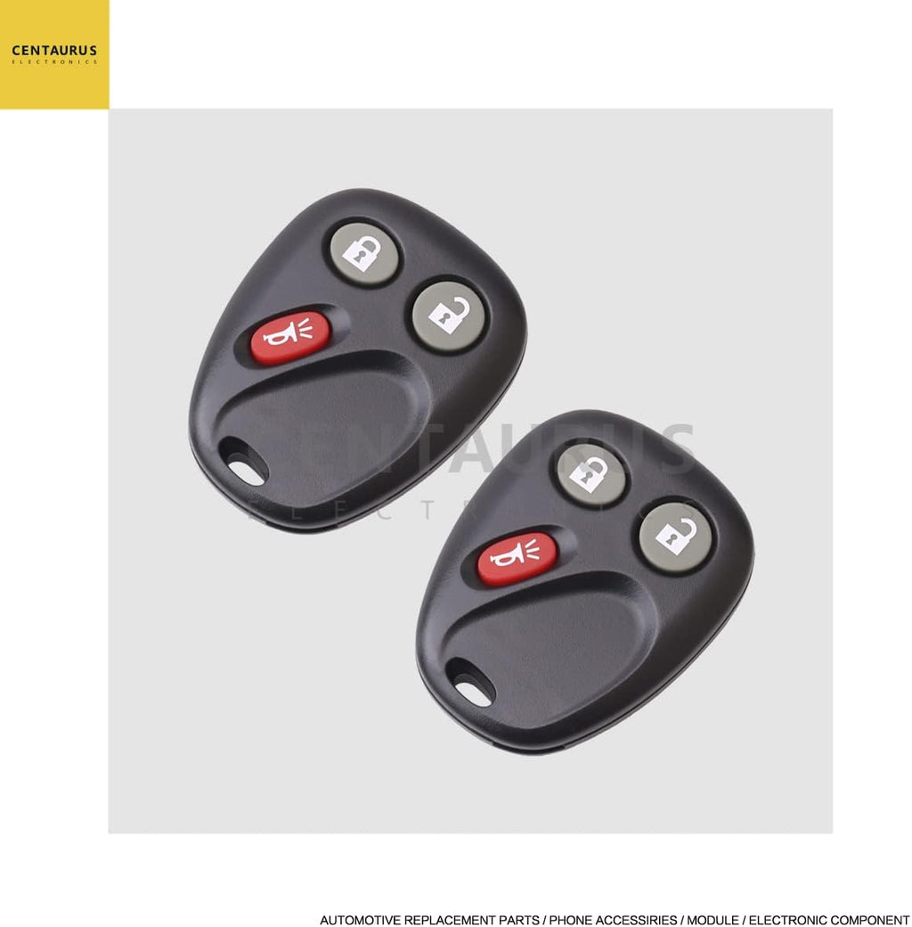 Car Key Fob Keyless Entry Remote 3 Button Pack of 2 M737094