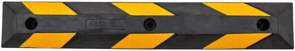 Heavy Duty Rubber Parking Curb 36 Inch x 5.9 Inch Pack of 2 K96096
