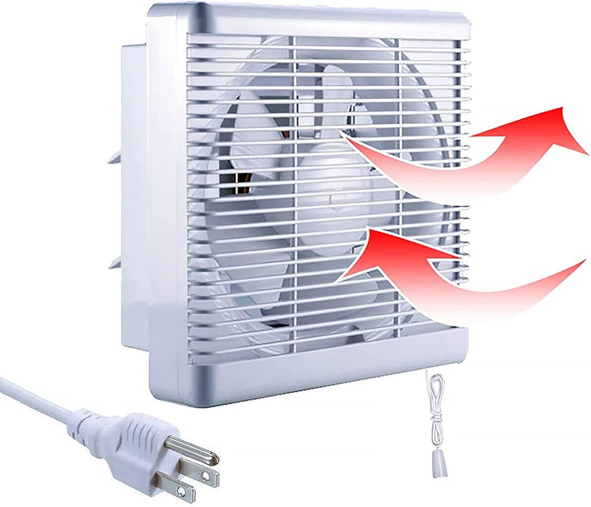 8 Inch 300 CFM Reversible Ventilation Fan, Pack of 2 P839