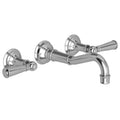 Polished Nickel Wall Mount Lavatory Faucet U11411