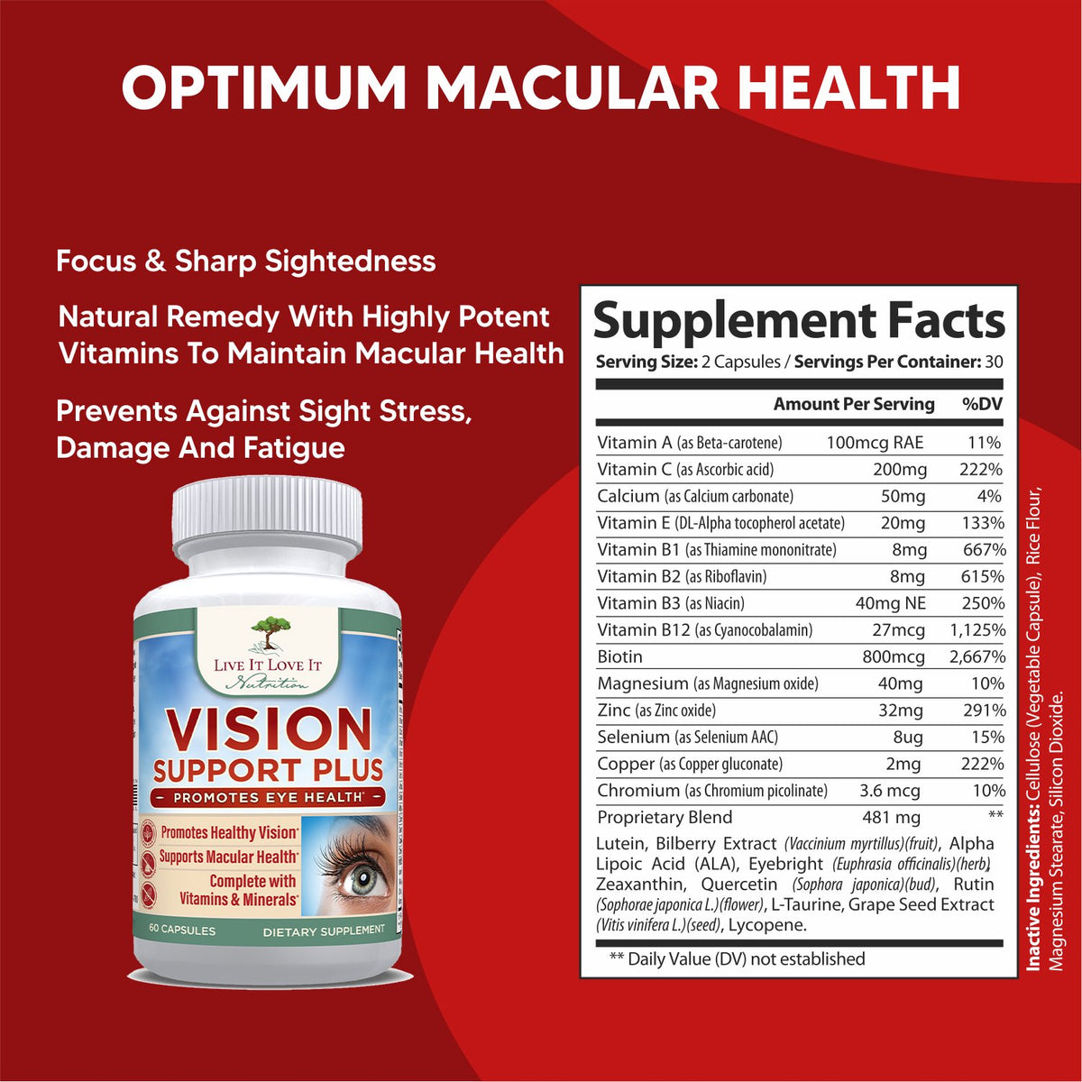2 Pack Vision Support Plus B77830