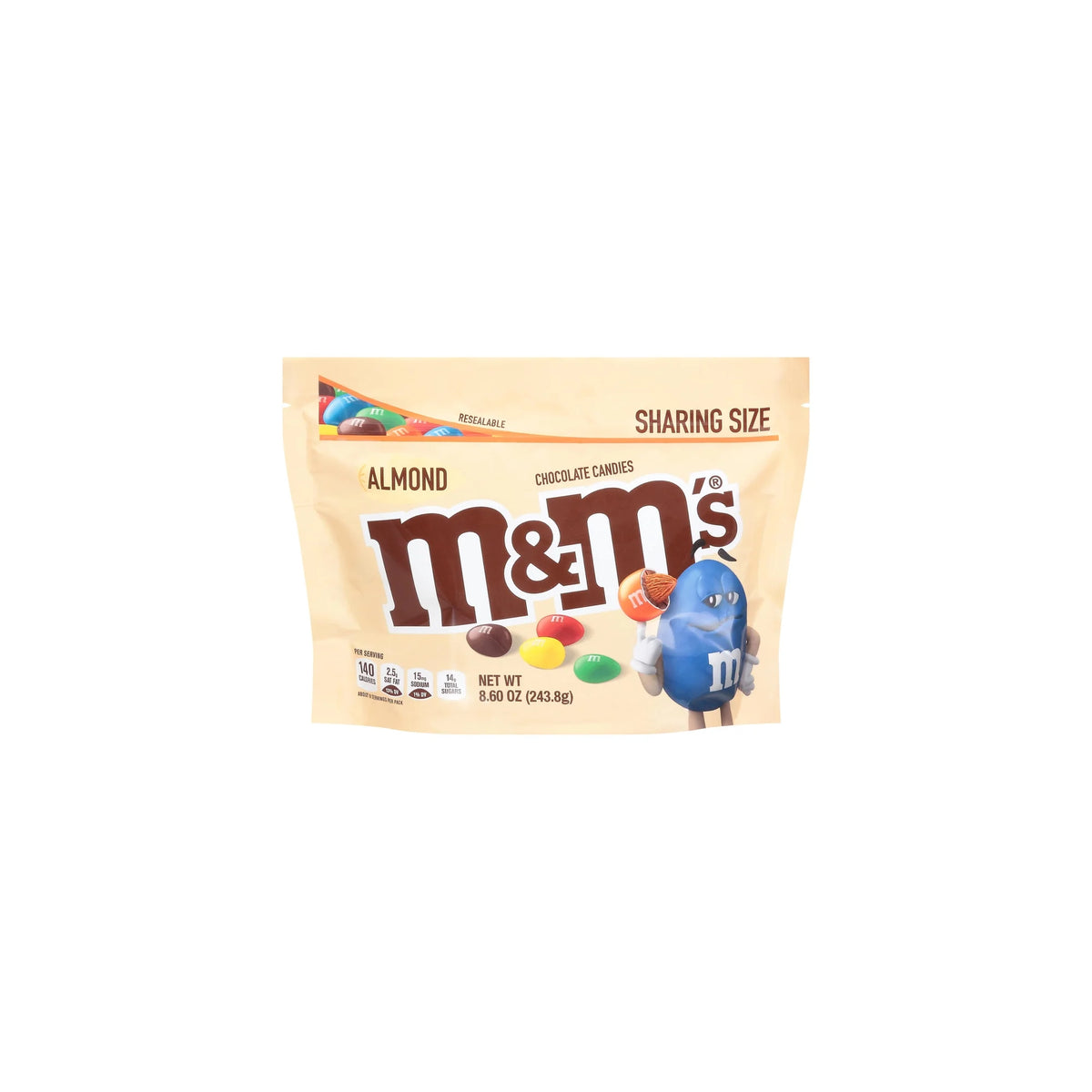 Almond Milk Chocolate Easter Candy 8.6 oz Bag Pack of 8 N7692
