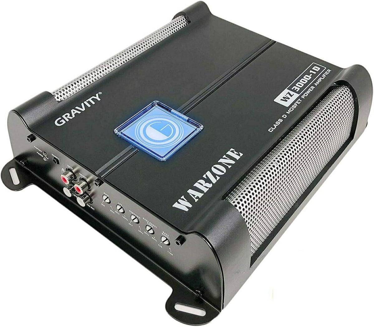 3000W Class D Car Amplifiers with Remote Sub Control R727