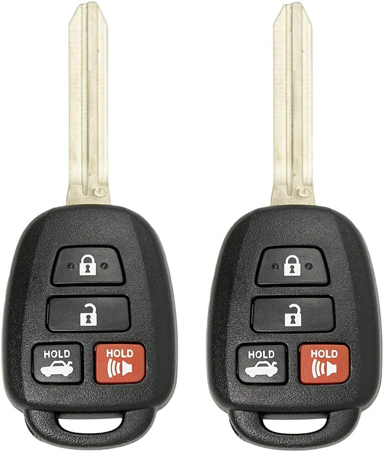 Keyless Entry Remote Car Key (2 Pack) W17230