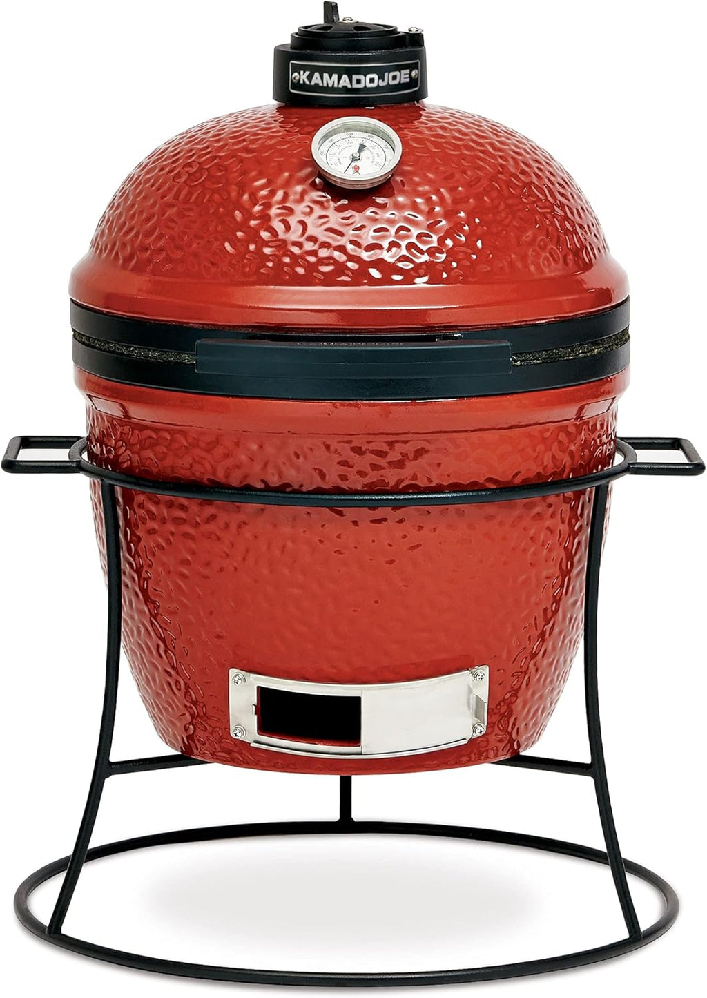 18-inch Charcoal Grill with Cart and Side Shelves, Blaze Red Pack of 2 U3006