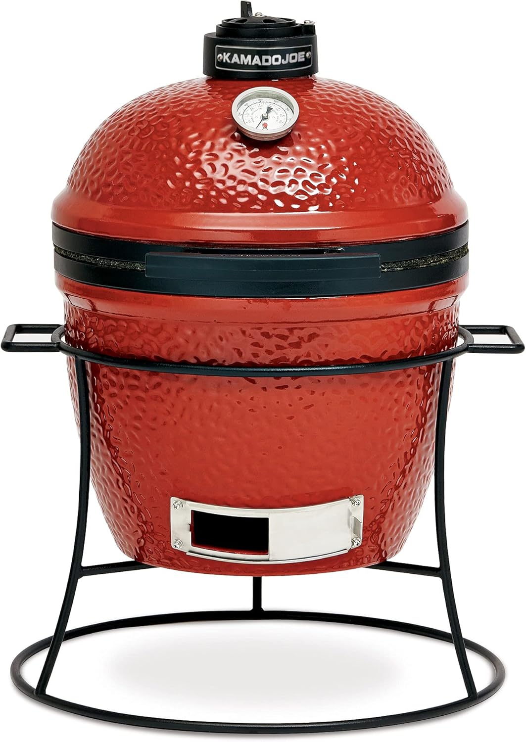 18-inch Charcoal Grill with Cart and Side Shelves, Blaze Red Pack of 2 U3006