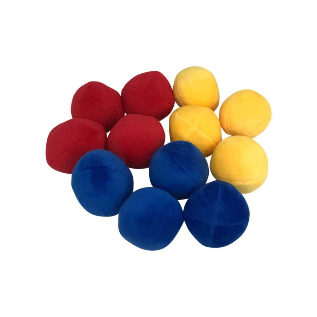 12 Pack Plush Squeaky Balls R3495