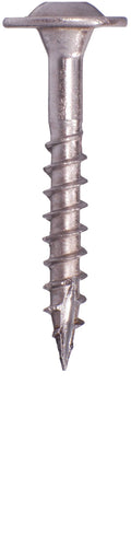 8 by 1-Inch 1/4 Cabinet Screws, 600 Screws J9490