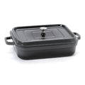 Lightweight Cast Aluminum Roaster Pan with Lid, 5 Quart, Gray T65401