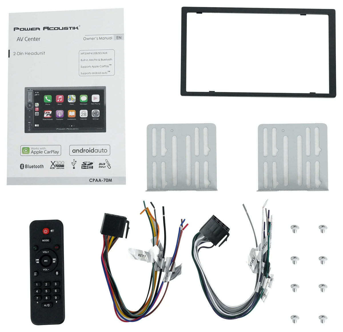 2-Din Car Monitor Receiver D236861