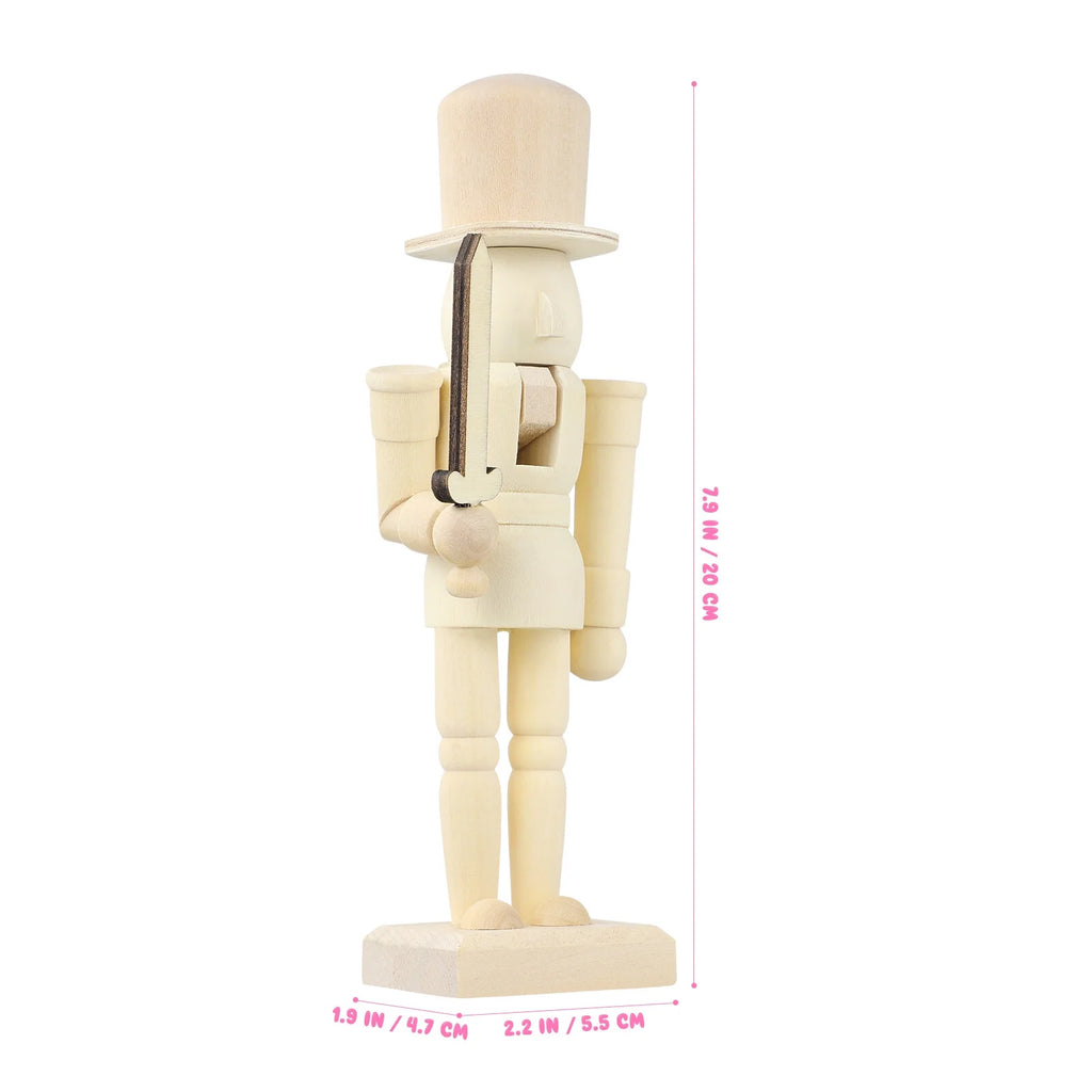 Unfinished Wooden Nutcracker Doll N901702