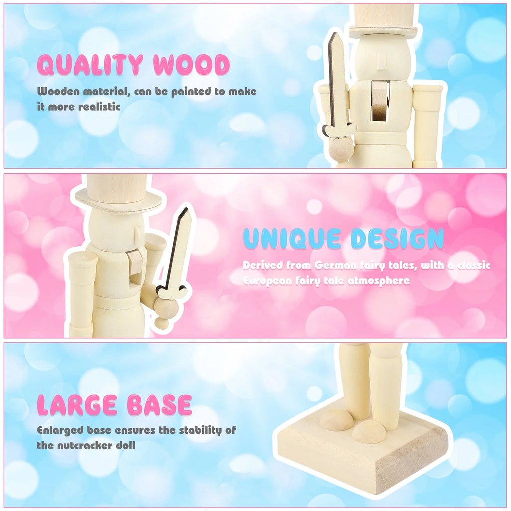 Unfinished Wooden Nutcracker Doll N901702