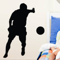 Soccer Silhouette Cutout Wall Decal A96791