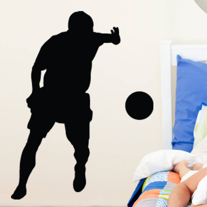 Soccer Silhouette Cutout Wall Decal A96791