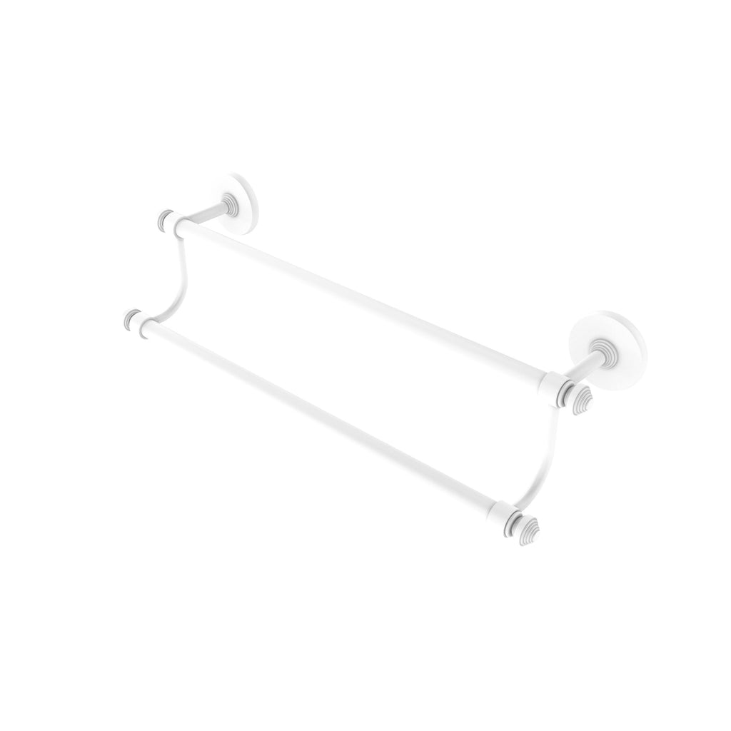 Matte White 30 inch Double Towel Bar Z238891
