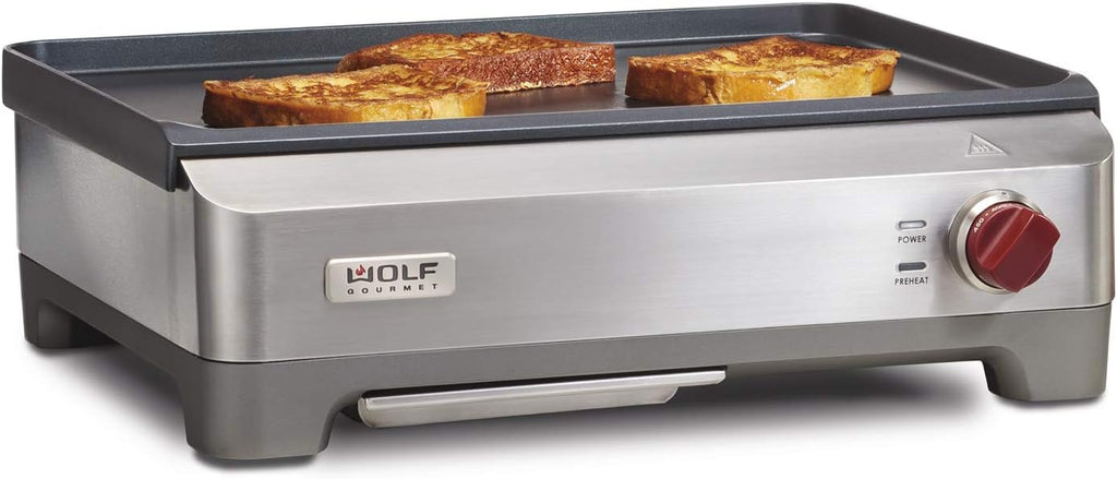 Nonstick Electric Griddle with Stainless Steel N437