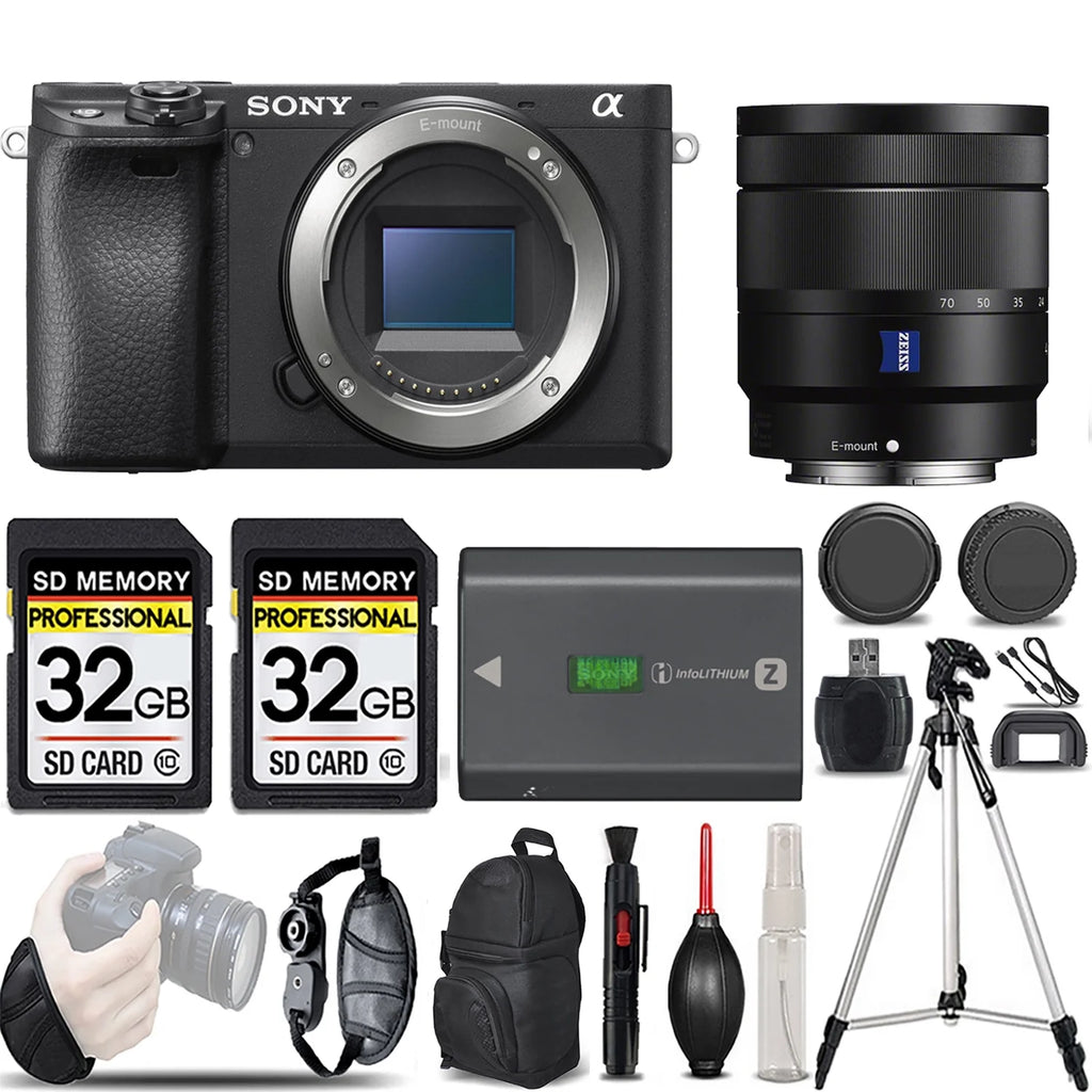 Sony a6400 Mirrorless Camera with 16-70mm f/4 ZA OSS Lens J1935