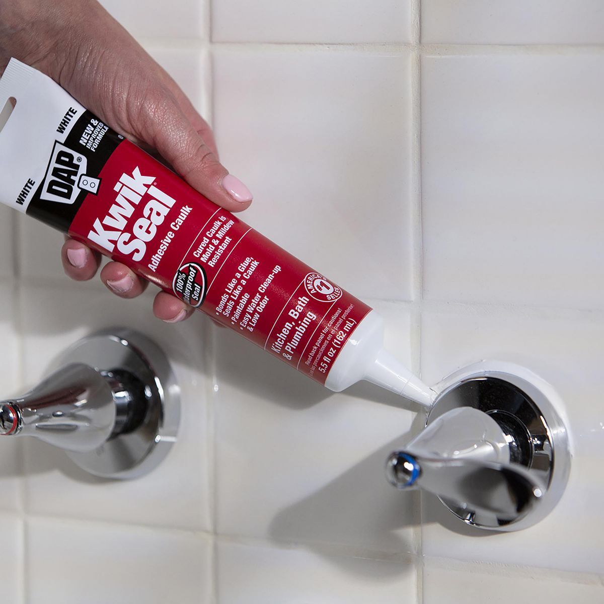 5.5 oz. Tub and Tile Adhesive Caulk F84485