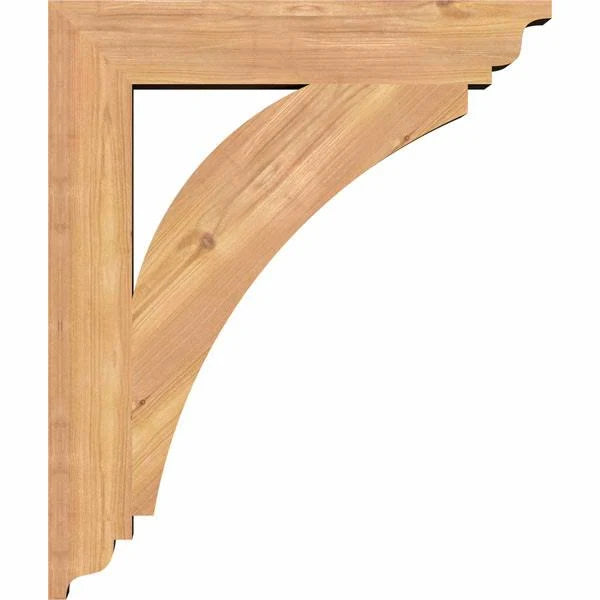 Thorton Traditional Smooth Bracket, Western Red Cedar G911