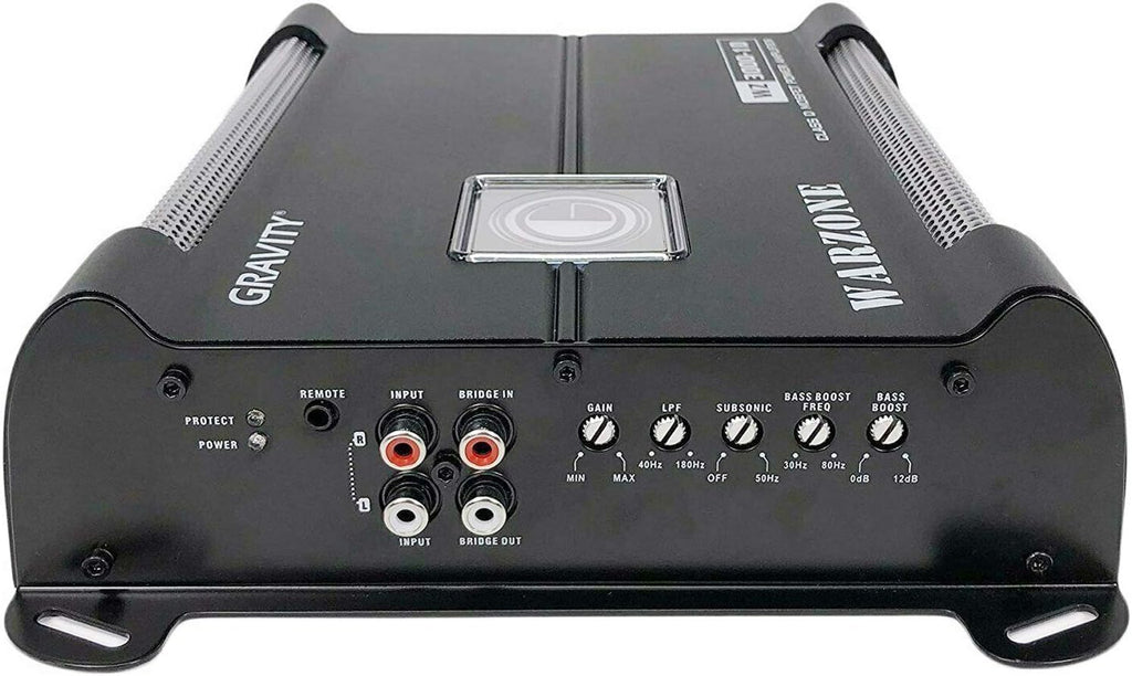 3000W Class D Car Amplifiers with Remote Sub Control R727