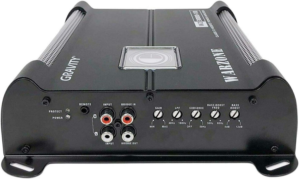 3000W Class D Car Amplifiers with Remote Sub Control R727