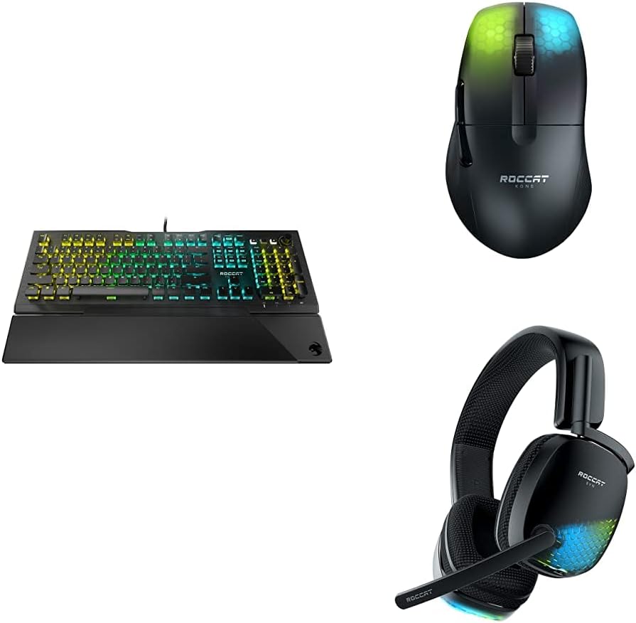 Black Low Profile Full Size PC Gaming Keyboard R2739