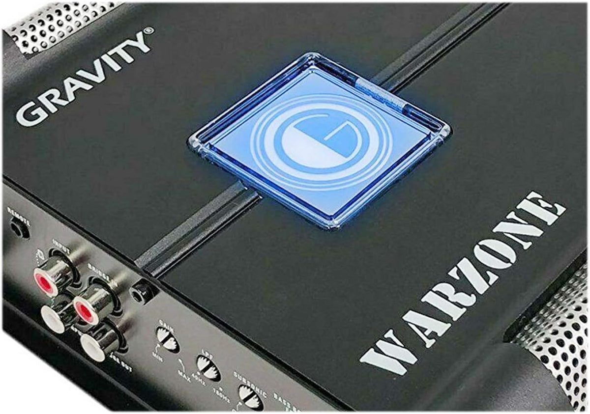 3000W Class D Car Amplifiers with Remote Sub Control R727