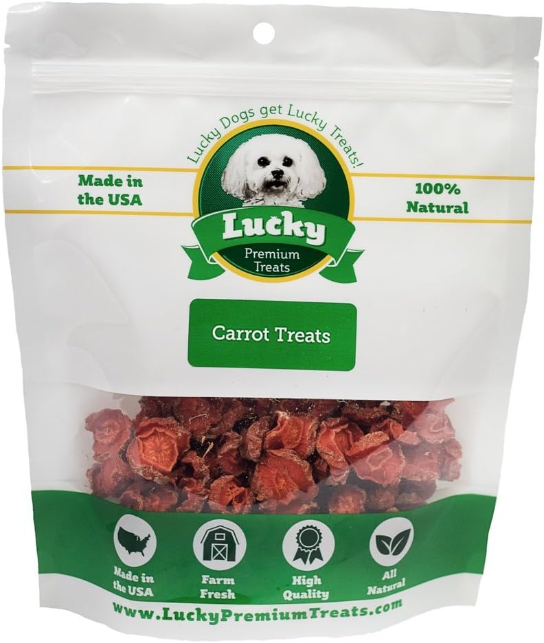 Dehydrated Carrot Medallion Dog Treats H7860