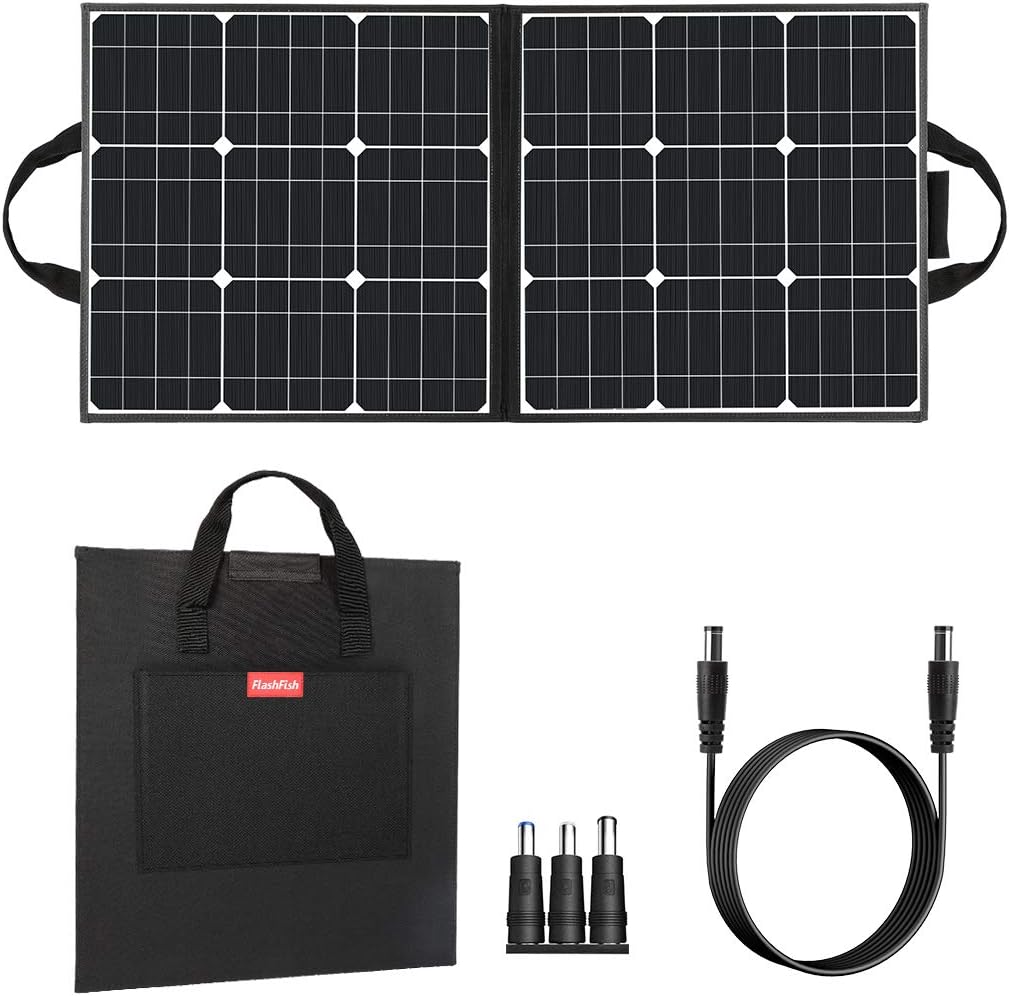 18V 18V Portable Foldable Solar Panel with USB DC Output E40499