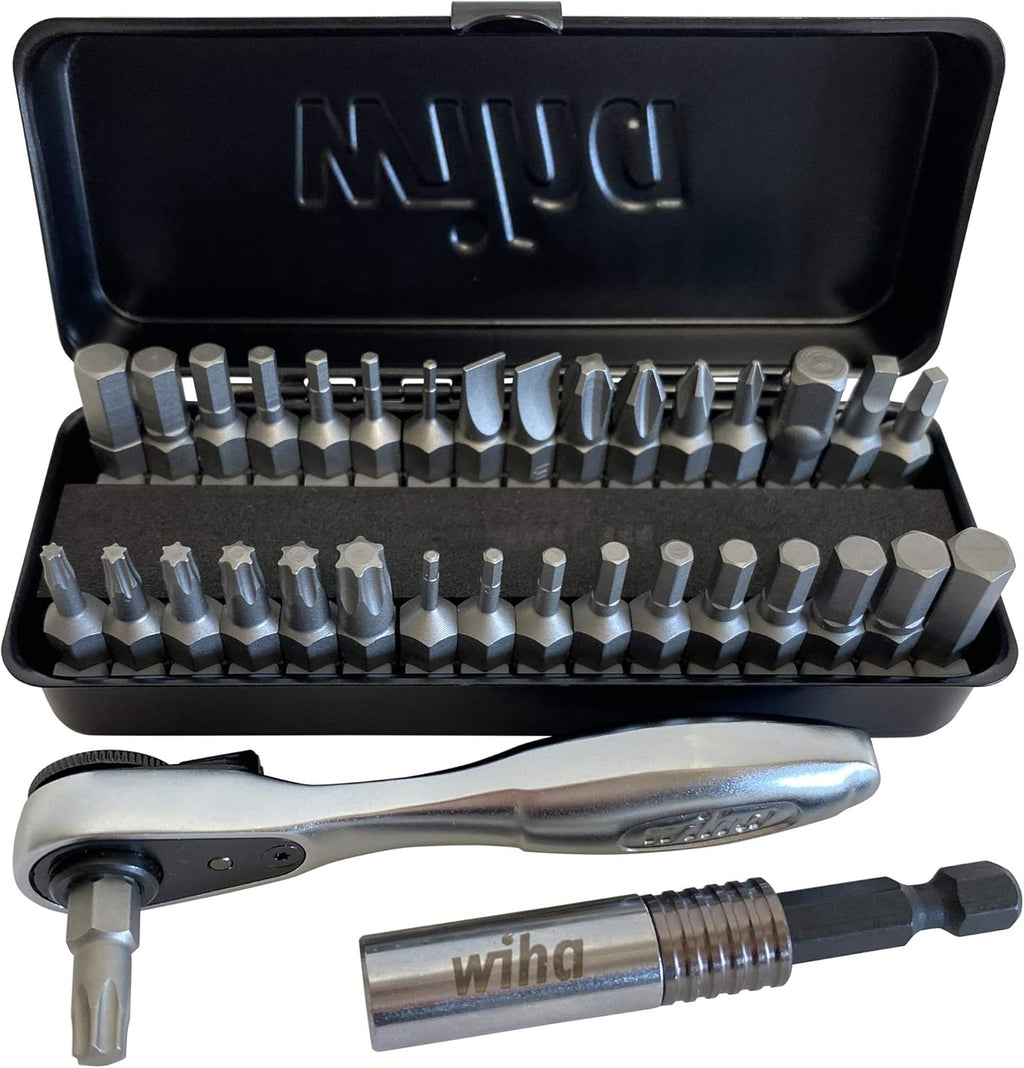 35 Piece Bit Ratchet Compact Storage Box Set V9687