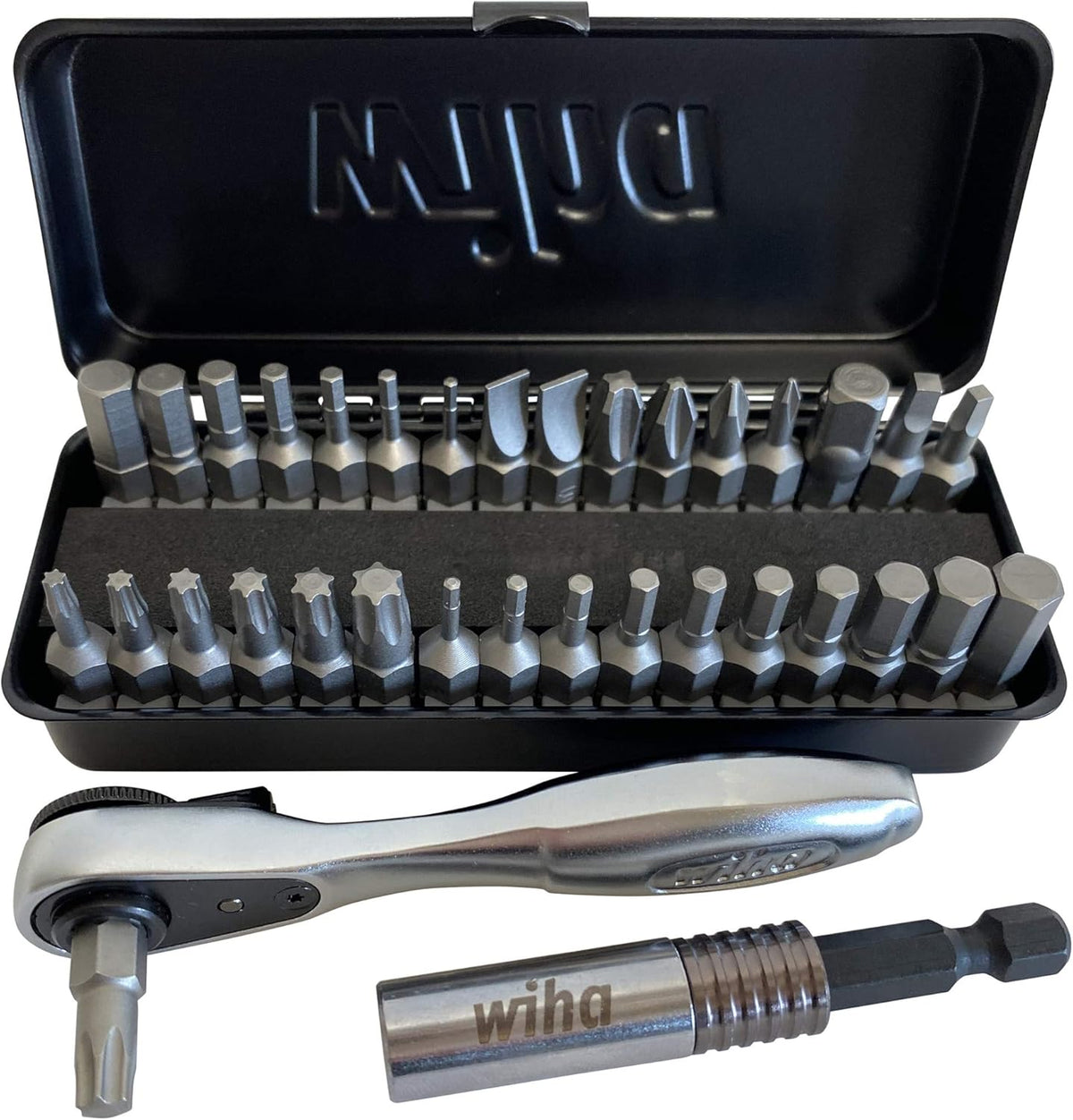 35 Piece Bit Ratchet Compact Storage Box Set V9687