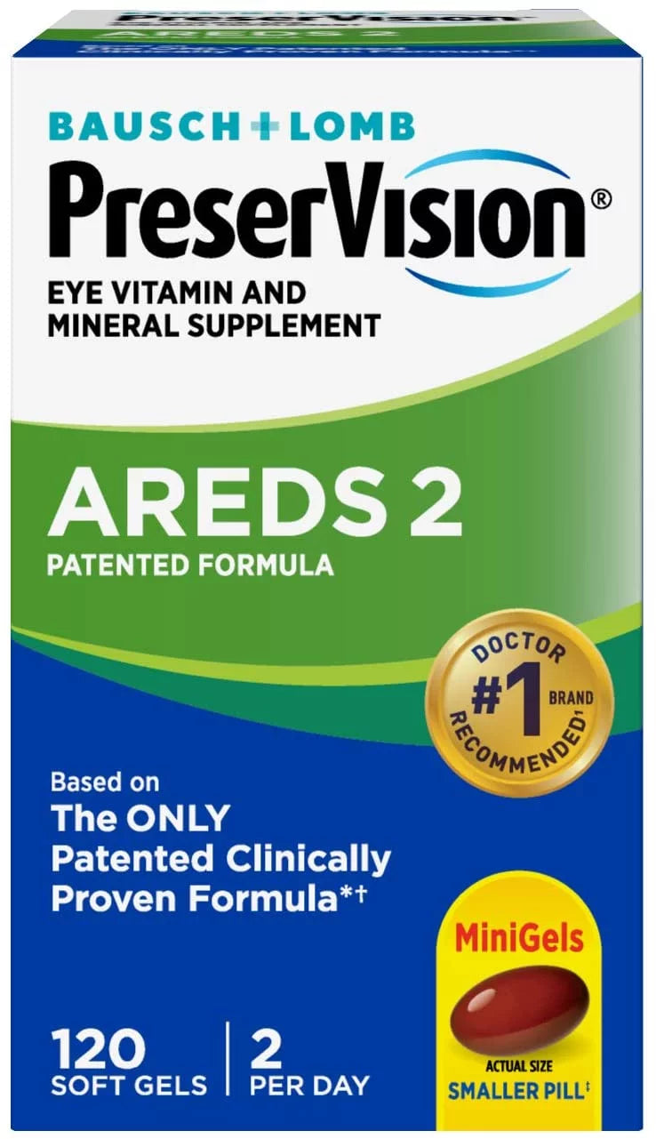 120 Count Soft Gels Vitamin & Mineral Supplement A104362