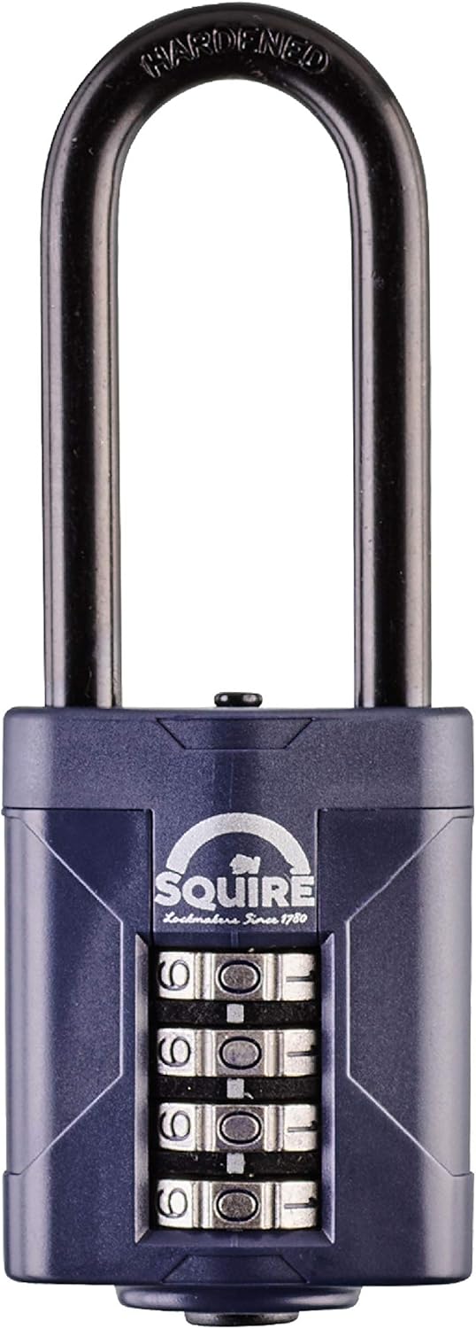 Blue 50 mm 4 Wheel Combination Padlock, Pack of 2 K798