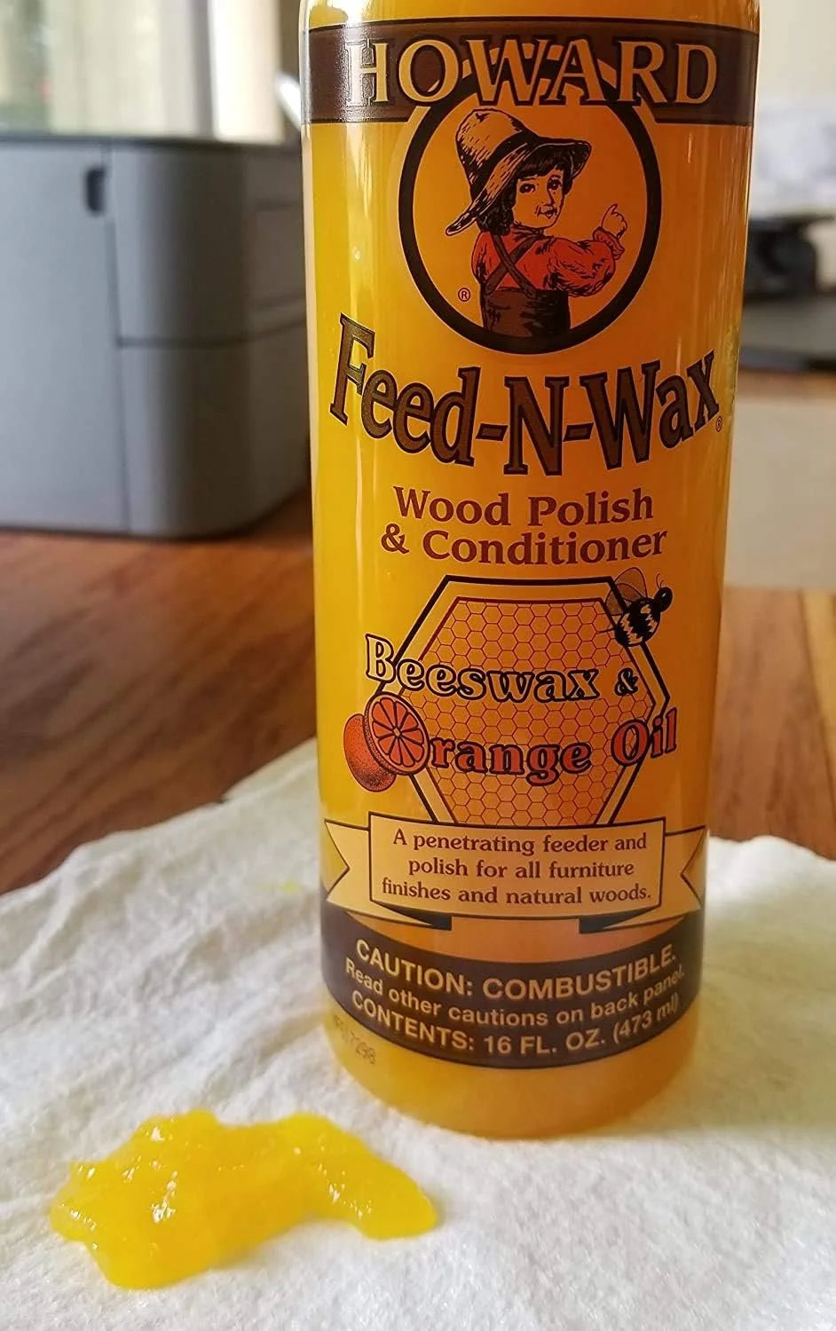 Wood Polish & Conditioner 16 oz J616667