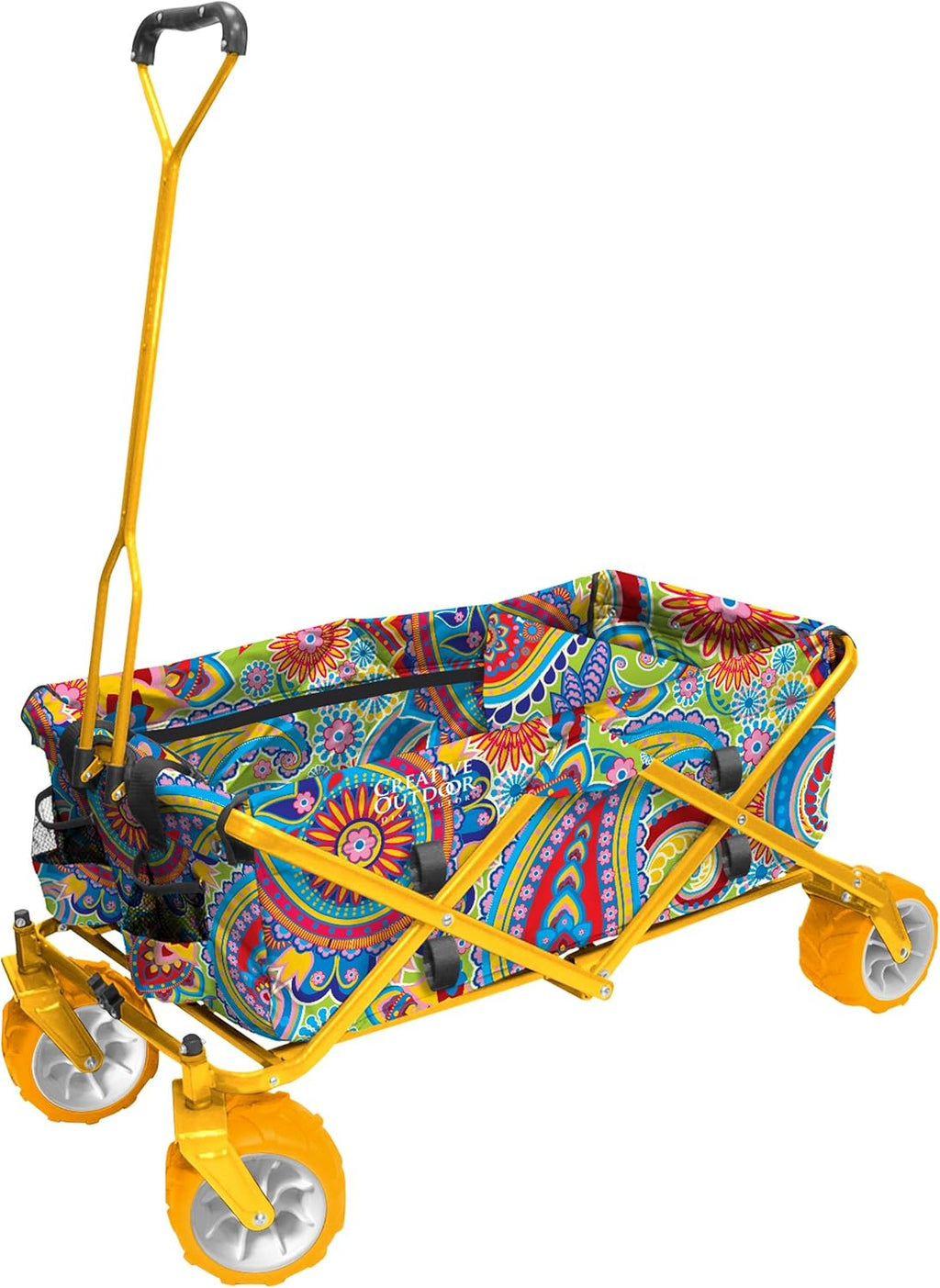 Red Collapsible Folding Wagon Cart M75008