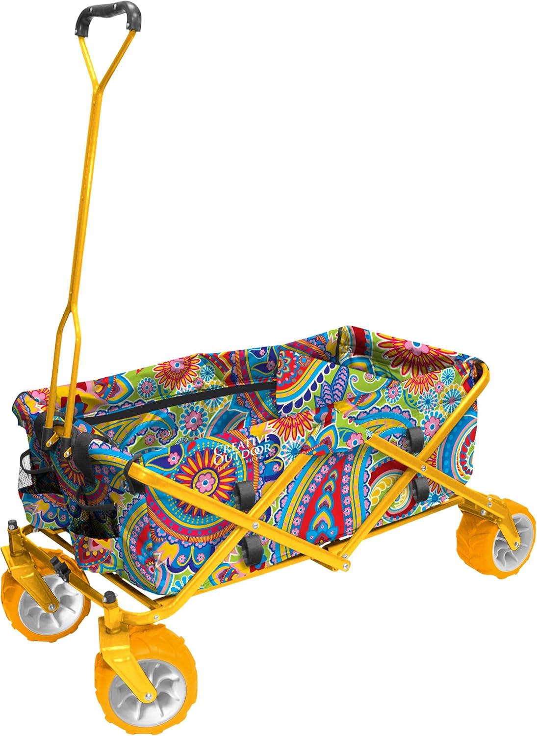 Red Collapsible Folding Wagon Cart M75008