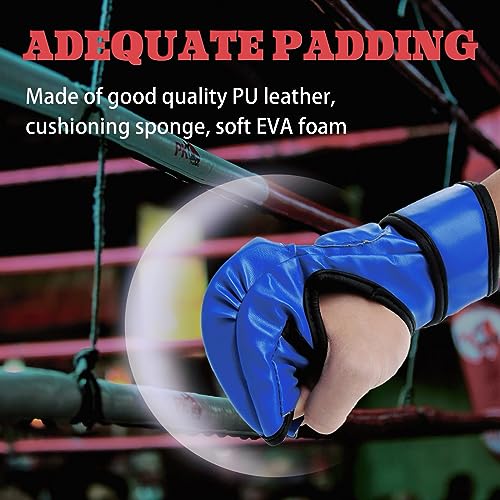 2 Pairs Leather Boxing Gloves O805