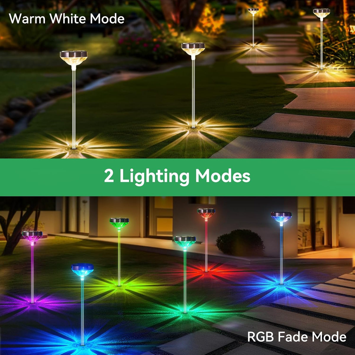 6 Pack Solar Pathway Lights C4062