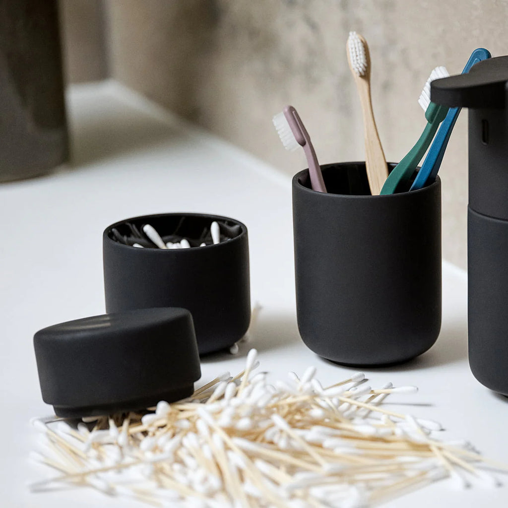 Jar With Lid Grey B3932