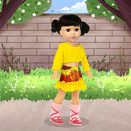 10 Sets 14.5 Inch Doll Clothes and Party Dress B8576