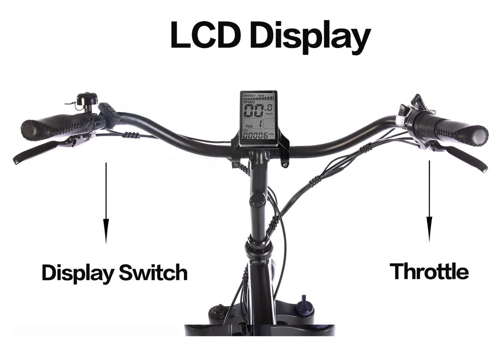 48V 750W 16Ah 26" Step-Thru Beach Cruiser Electric Bicycle N648682