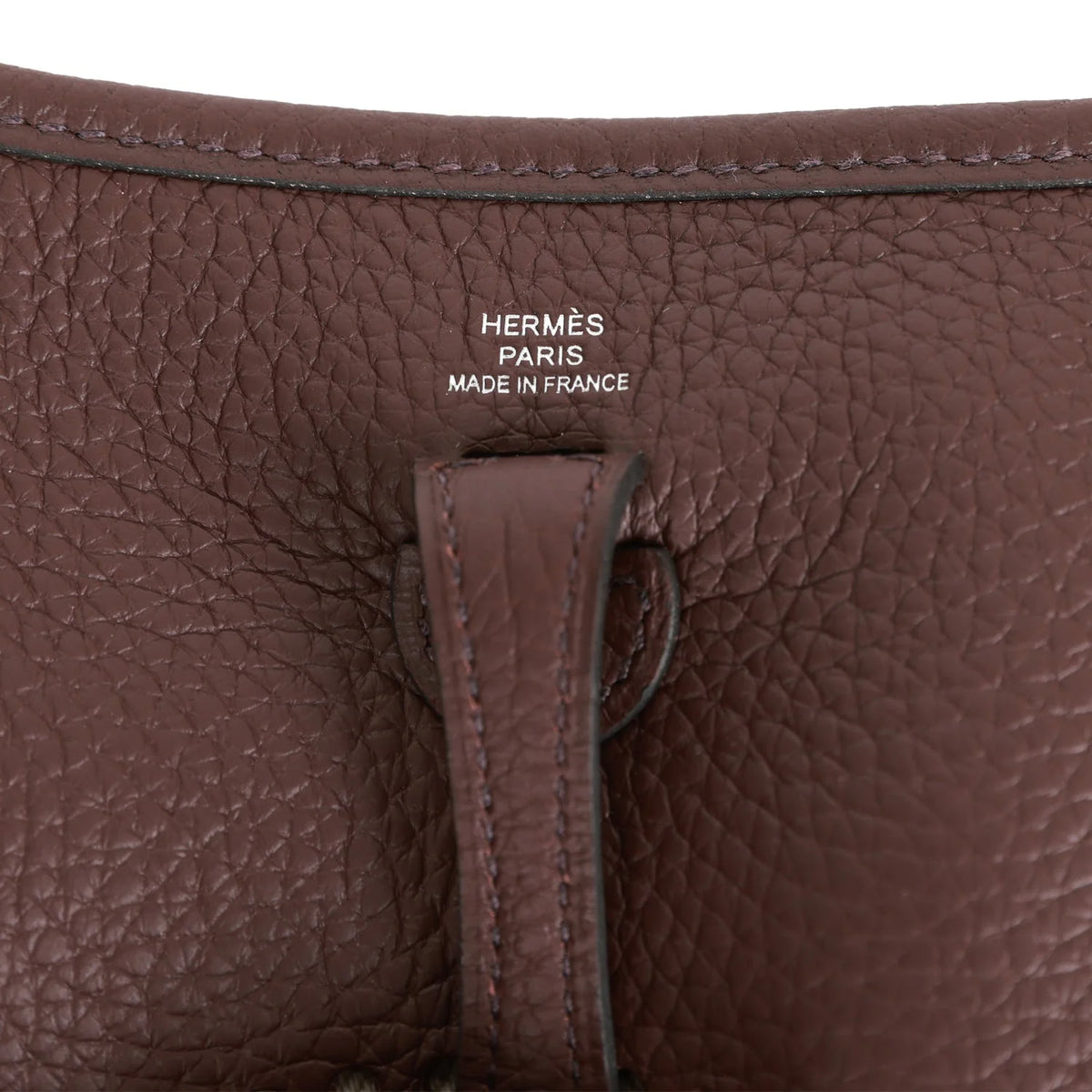 Rouge Sellier Clemence Palladium Hardware Y884