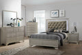California King Size Faux Leather Bed Set S1953