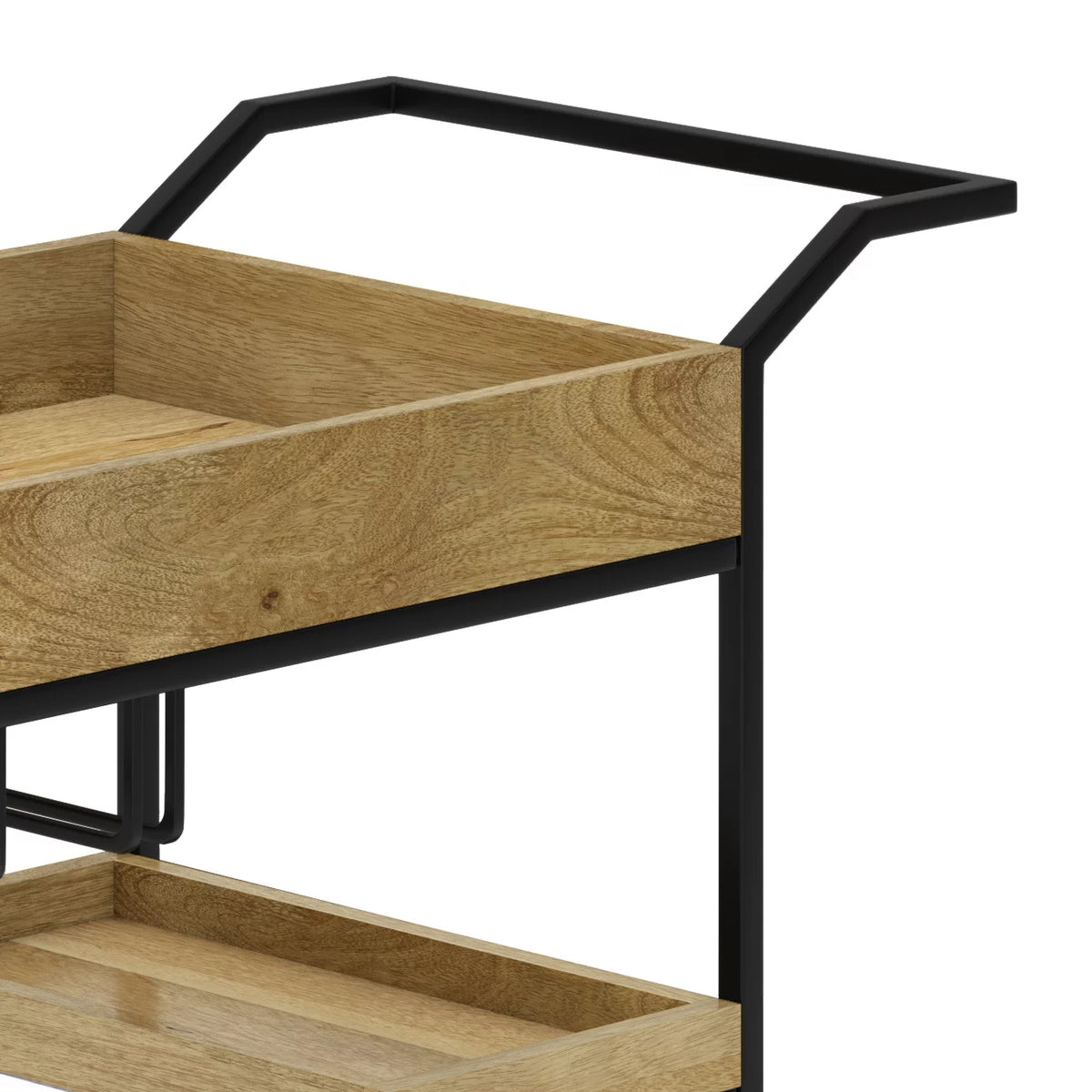 Natural Bar Cart Z178